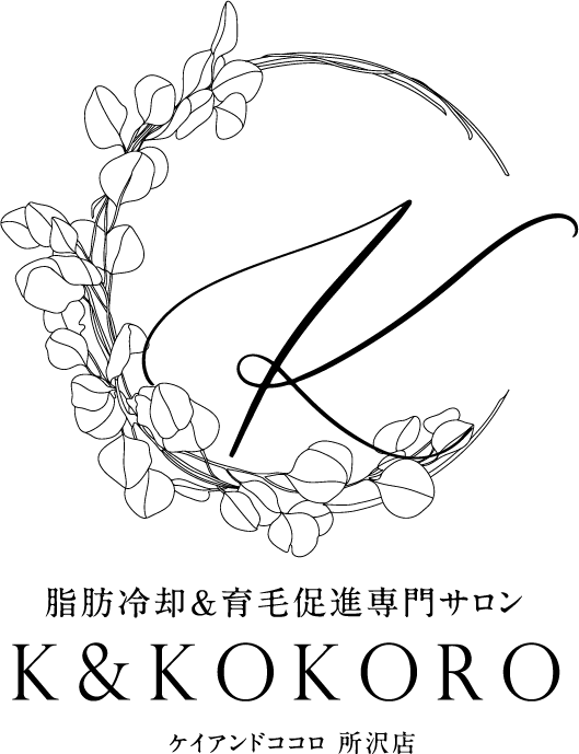 脂肪冷却&育毛専門サロンK&KOKORO所沢店　ロゴブラック